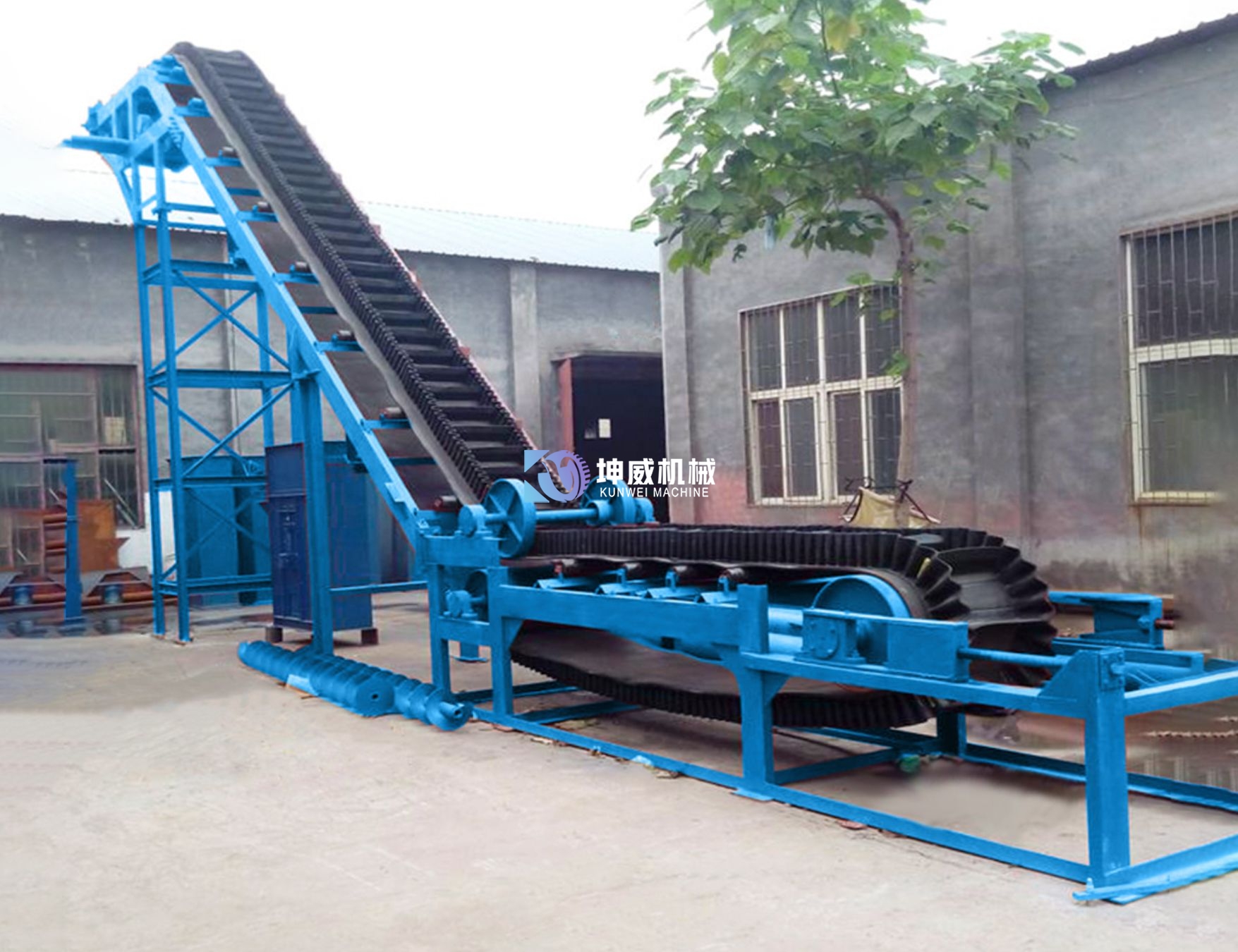  爬坡皮帶機是爬坡皮帶輸送機嗎？